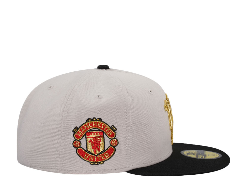 New Era Manchester United Stone Gold Two Tone Edition 59Fifty Fitted Casquette