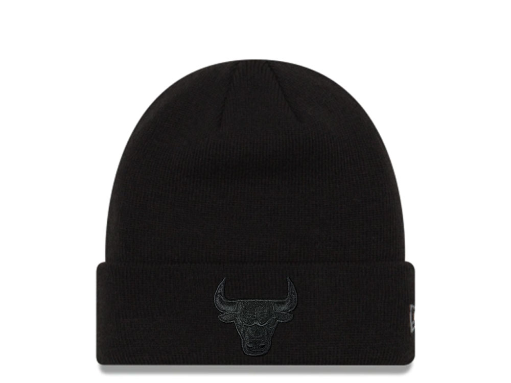 New Era Chicago Bulls Black on Black Chapeaux