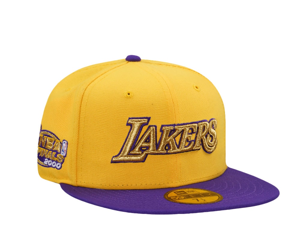 New Era Los Angeles Lakers NBA Finals 2000 Metallic Two Tone Edition 59Fifty Fitted Casquette