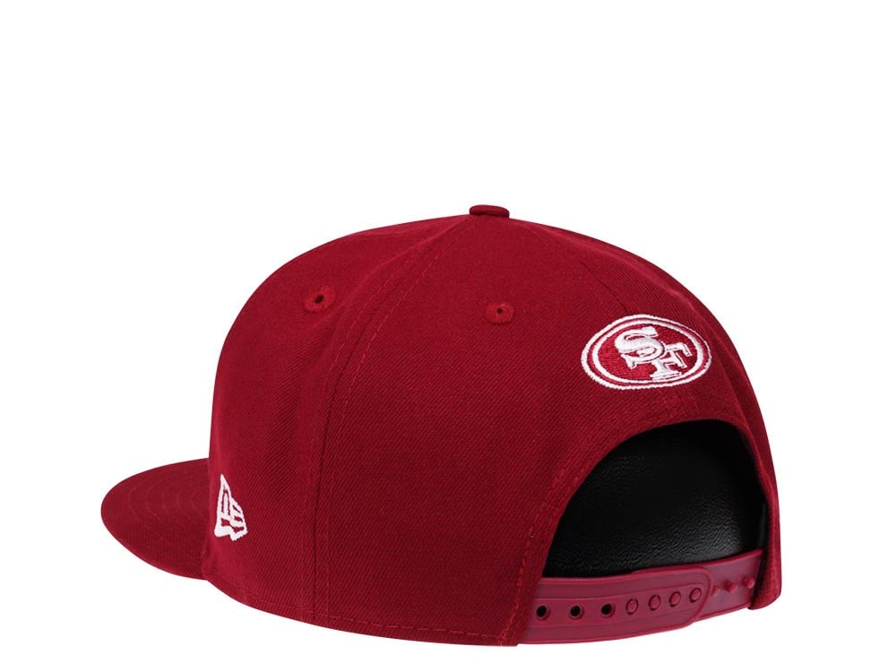 New Era San Francisco 49ers Smooth Red Edition 9Fifty Snapback Casquette