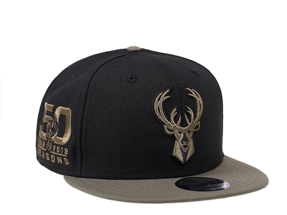 New Era Milwaukee Bucks 50 Seasons Edition 9Fifty Snapback Casquette