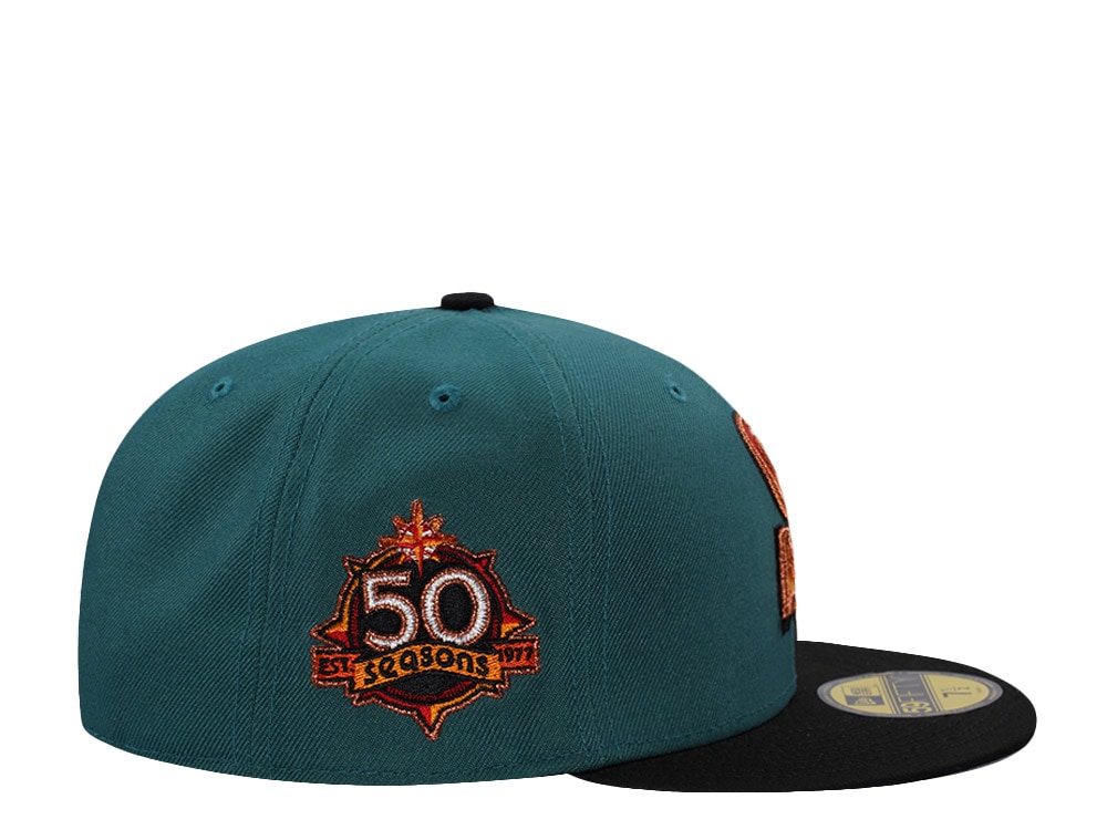 New Era Seattle Mariners 50th Anniversary Pine Two Tone Edition 59Fifty Fitted Casquette