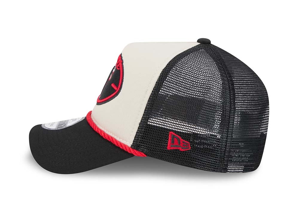 New Era Atlanta Falcons Sideline 2024 9Forty A Frame Trucker Snapback Casquette