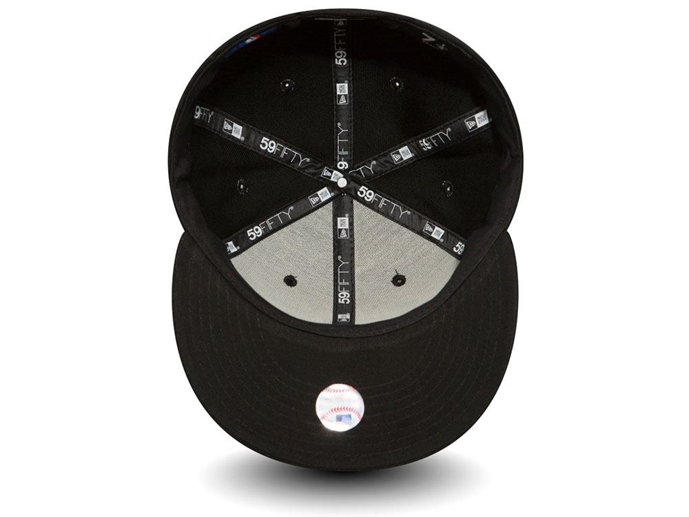 New Era New York Yankees Plain Black Prime Edition 59Fifty Fitted Casquette