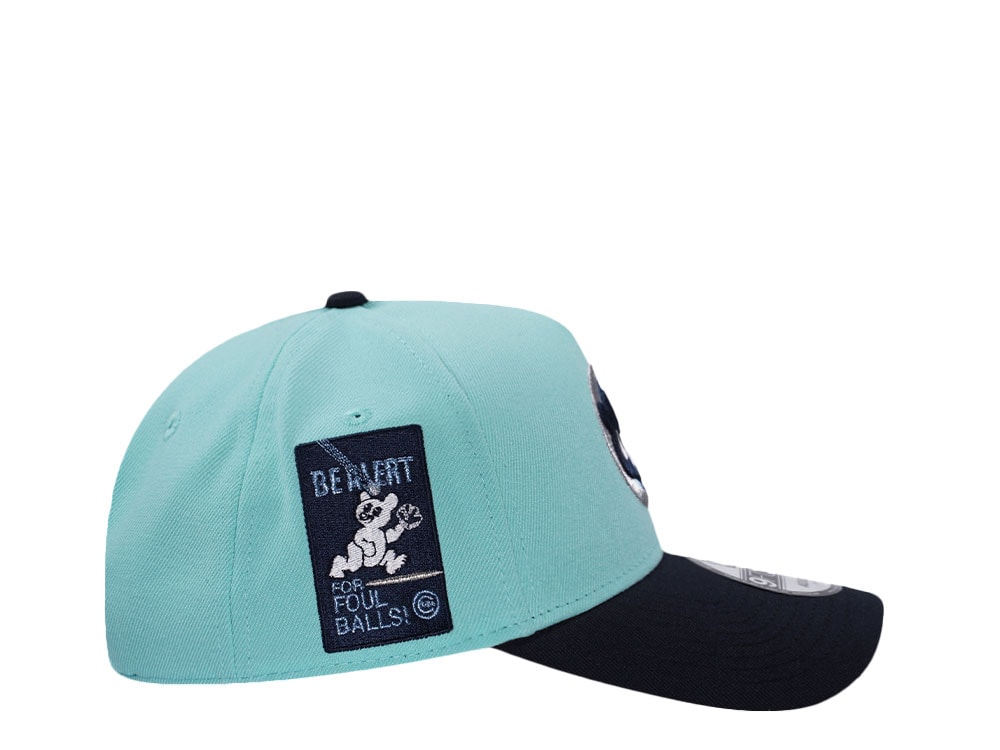 New Era Chicago Cubs Be Alert Glacier Two Tone Edition 9Forty A Frame Snapback Casquette