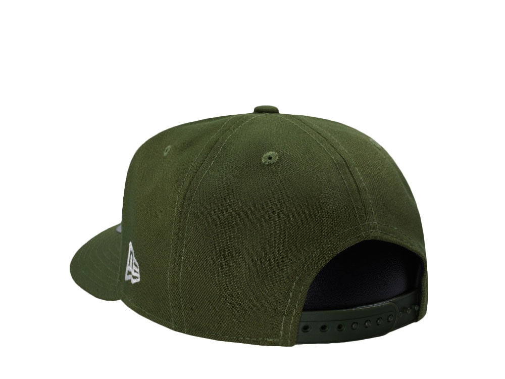 New Era Los Angeles Dodgers 40th Anniversary Rifle Green Edition 9Fifty A Frame Snapback Casquette