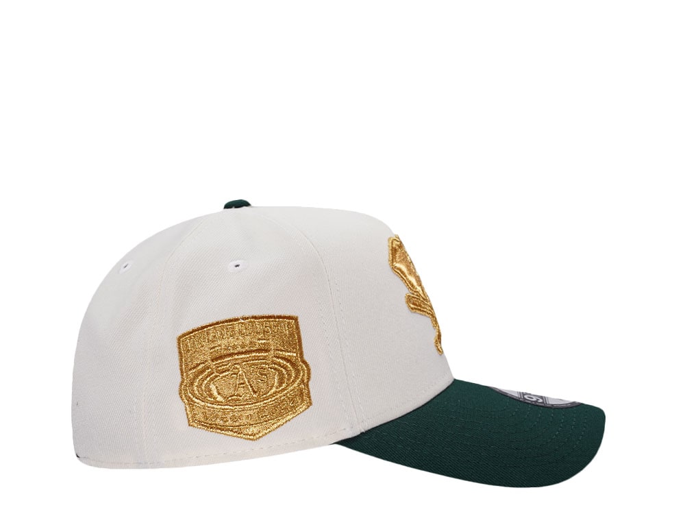 New Era Oakland Athletics Stadium Chrome Two Tone Edition 9Forty A Frame Snapback Casquette