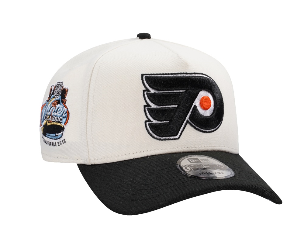New Era Philadelphia Flyers Winter Classic 2012 Chrome Two Tone Edition 9Forty A Frame Snapback Casquette