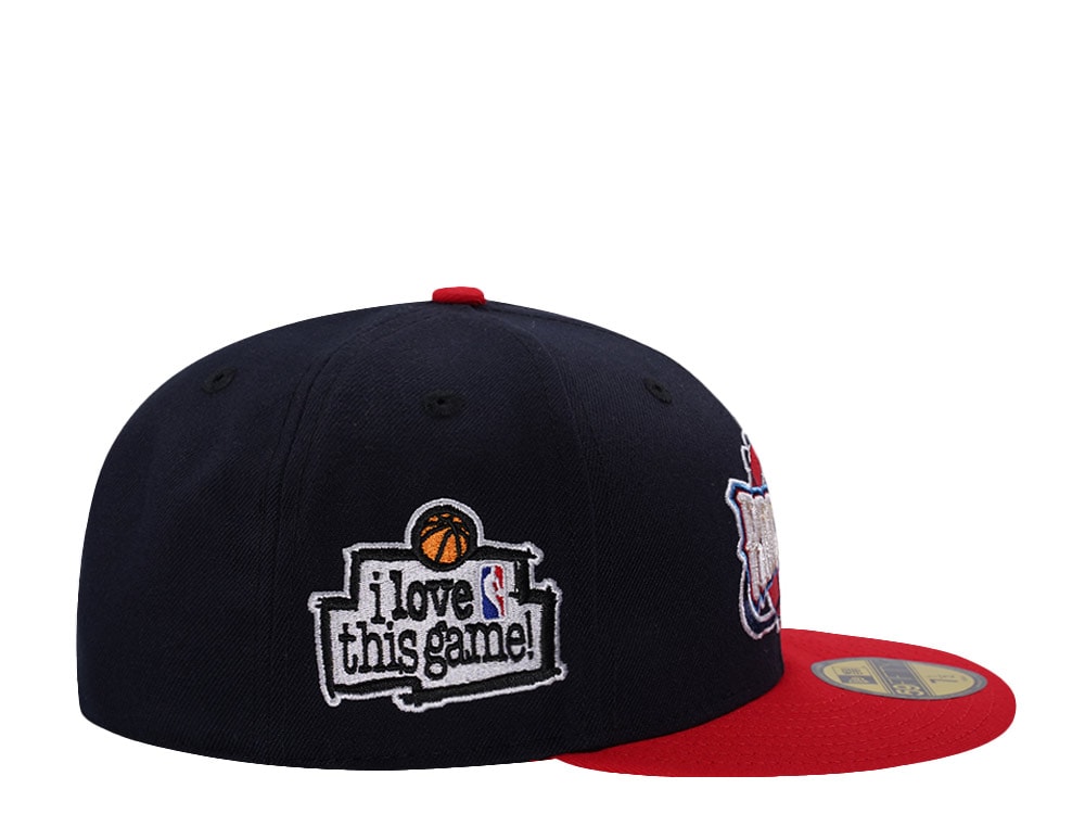 New Era Houston Rockets Love this Game Navy Two Tone Edition 59Fifty Fitted Casquette