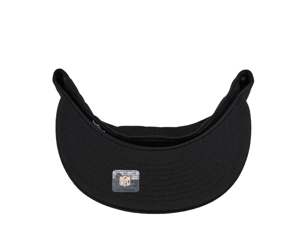 New Era Kansas City Chiefs Black on Black Edition 59Fifty Fitted Casquette