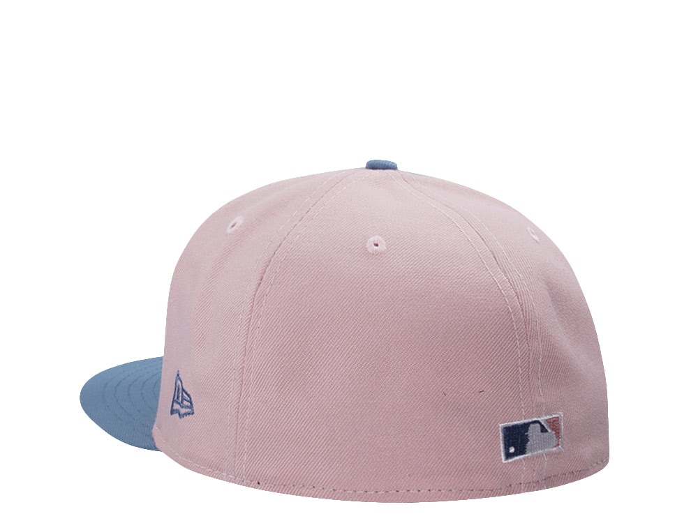 New Era New York Yankees World Series 1999 Pink Rouge Two Tone Edition 59Fifty Fitted Casquette
