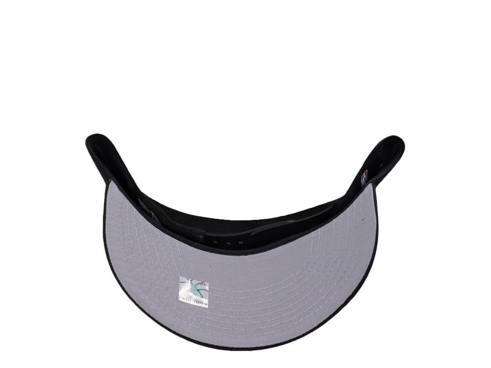 New Era New York Knicks Classic Script Black Prime Edition 9Forty A Frame Snapback Casquette
