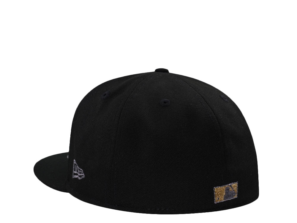 New Era Toronto Blue Jays 40th Anniversary Metallic Black Prime Edition 59Fifty Fitted Casquette