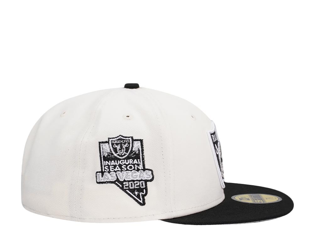 New Era Las Vegas Raiders Inaugural Season 2020 Chrome Two Tone Edition 59Fifty Fitted Casquette