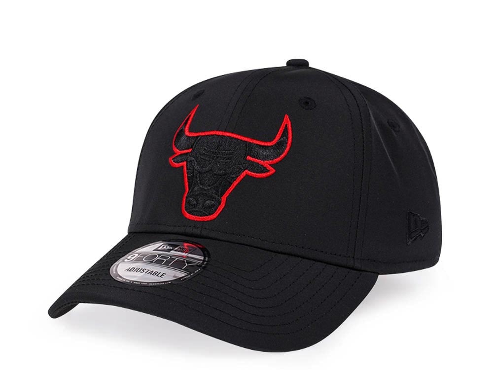 New Era Chicago Bulls Logo Pop Nylon 9Forty Snapback Casquette