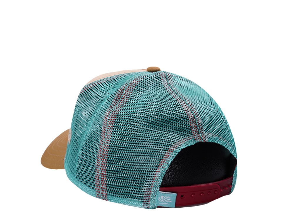 Djinns HFT Celebrate Life Surf Naked Sand Coastal Edition Trucker Snapback Casquette