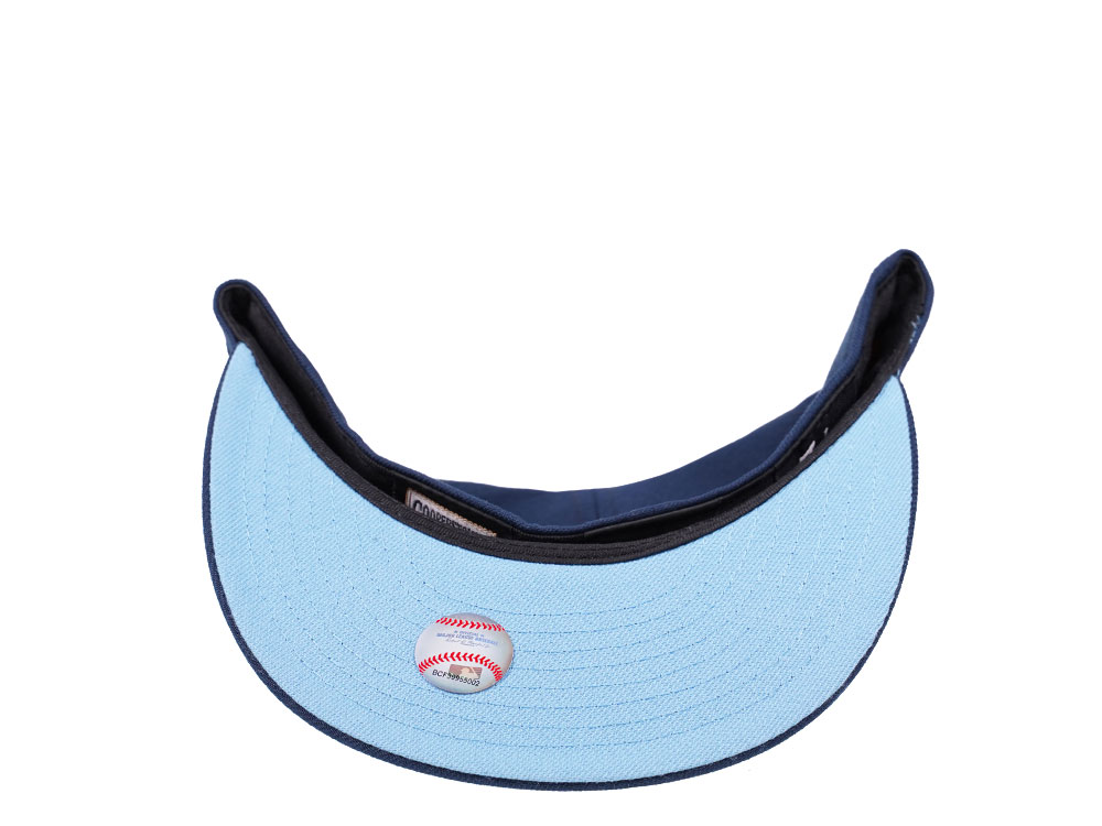 New Era Colorado Rockies 25th Anniversary Glacier Blue Edition 59Fifty Fitted Casquette