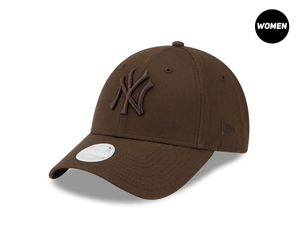 New Era New York Yankees League Essential Brown Womens 9Forty Snapback Casquette