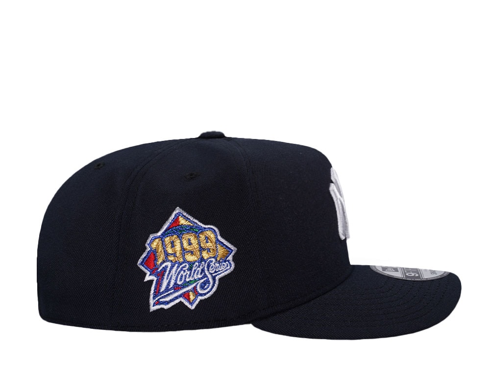 New Era New York Yankees World Series 1999 Navy Classic A Frame 9Fifty Snapback Casquette