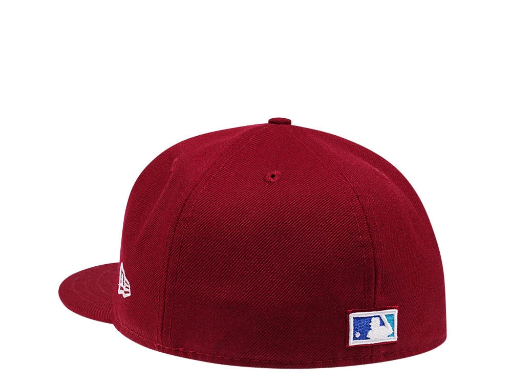 New Era Toronto Blue Jays World Series 1992 Smooth Red Throwback Edition 59Fifty Fitted Casquette
