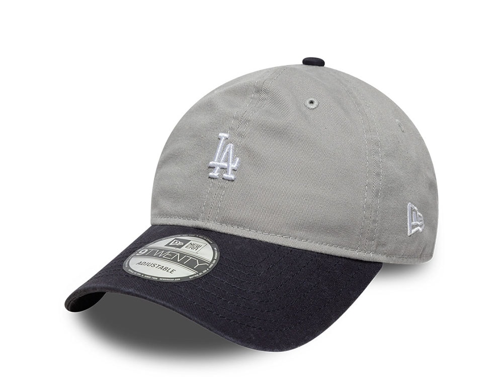 New Era Los Angeles Dodgers Washed Mini Logo Two Tone 9Twenty Strapback Casquette