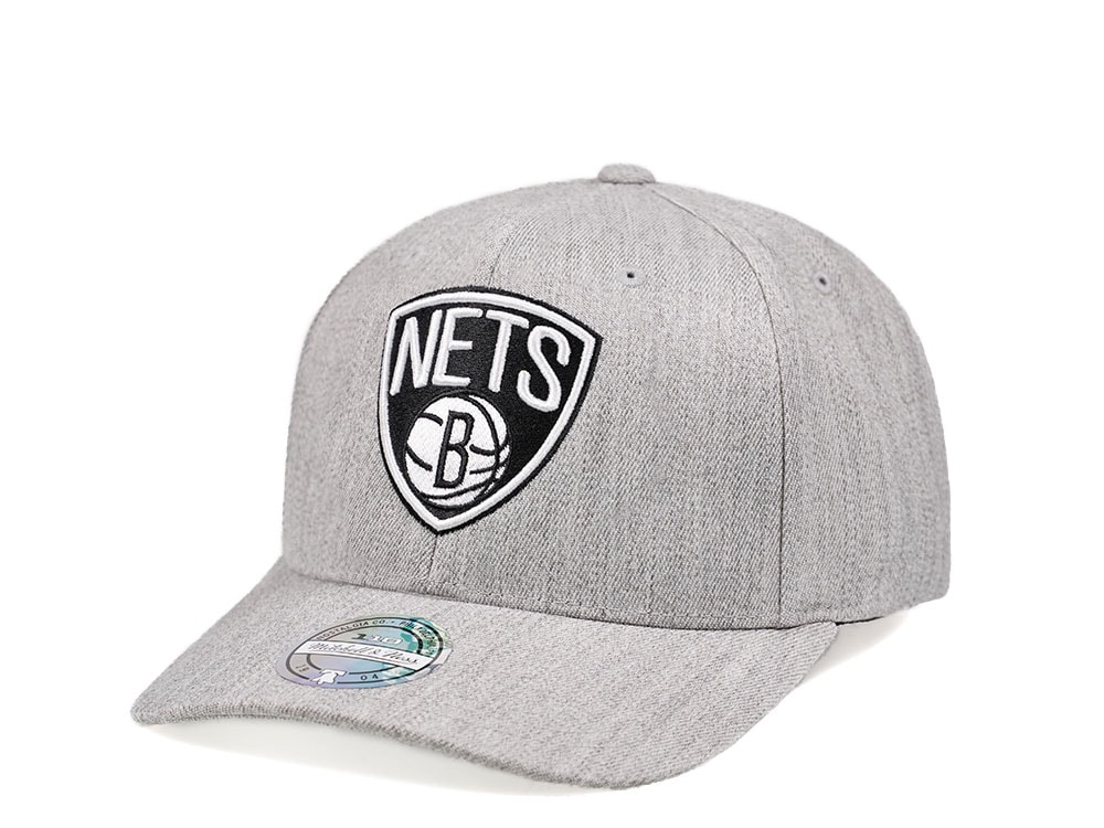 Mitchell & Ness Brooklyn Nets Heather 110 Flex Snapback Casquette