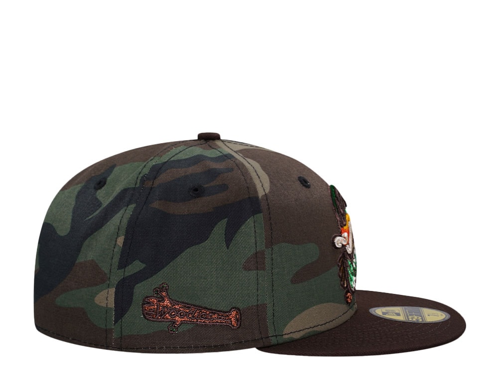 New Era Down East Wood Ducks Camo Outdoor Two Tone Edition 59Fifty Fitted Casquette