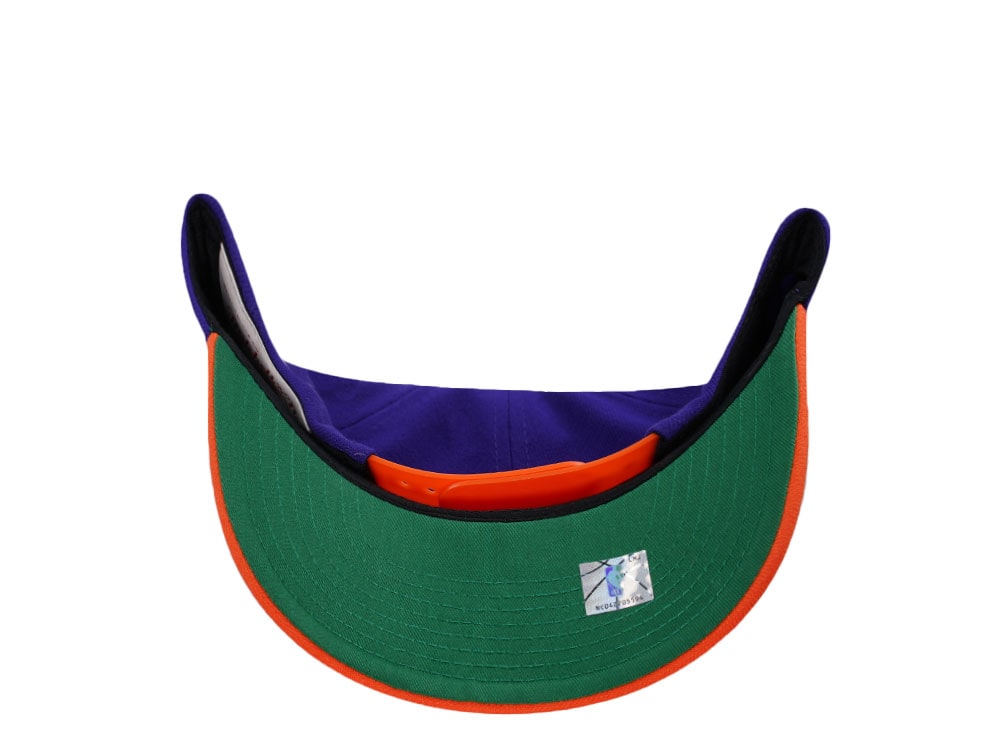 Mitchell & Ness Phoenix Suns Hardwood Classic Pro Crown Fit Purple Snapback Casquette