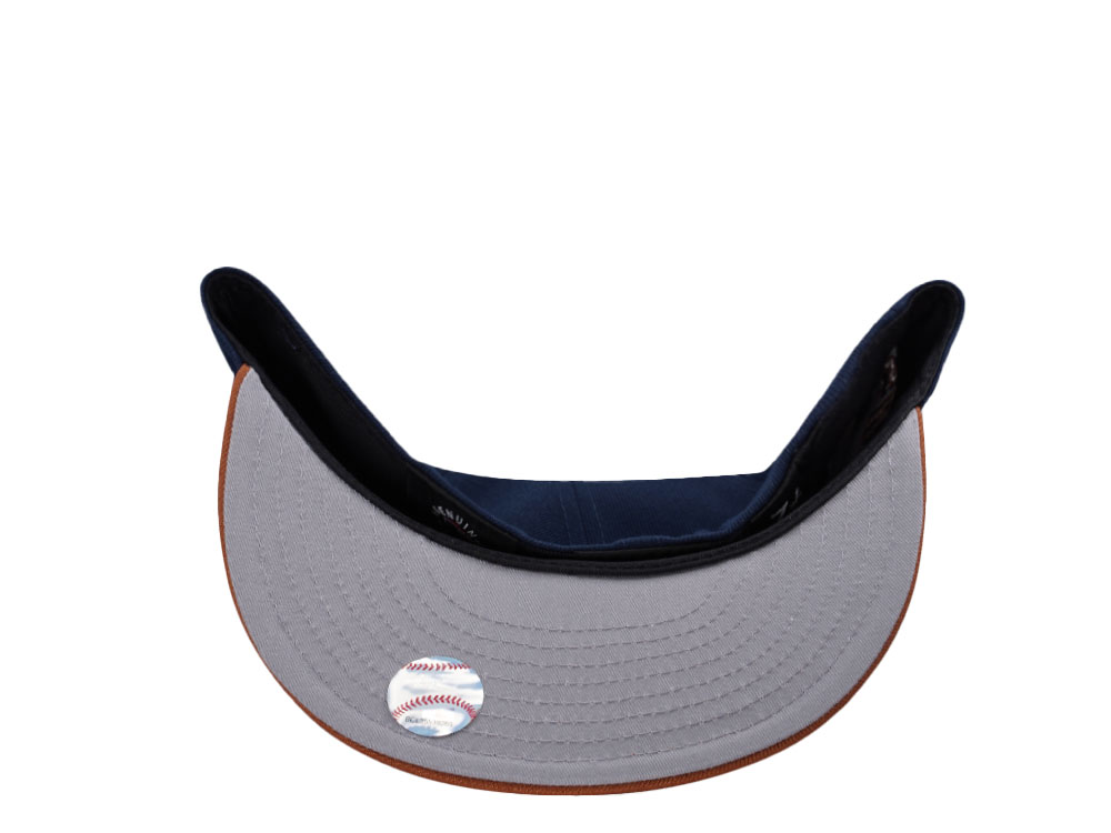New Era New York Mets Shea Stadium Chainstitch Oceanblue Two Tone Edition 59Fifty Fitted Casquette