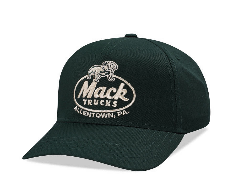 American Needle Mack Truck Valin Dark Green Snapback Casquette
