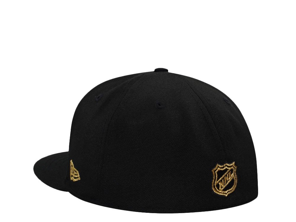 New Era Nashville Predators All Star Game 2016 Black Gold Edition 59Fifty Fitted Casquette