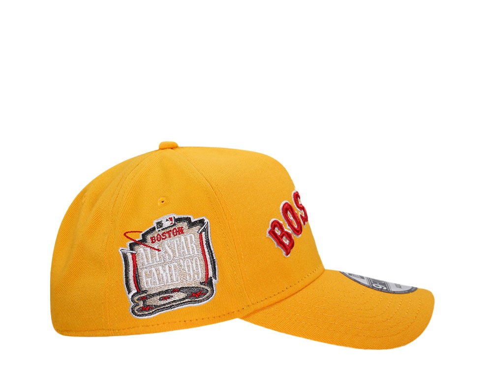 New Era Boston Red Sox All Star Game 1999 Yellow Classic 9Forty A Frame Snapback Casquette