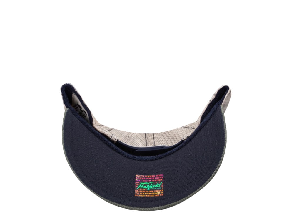 Hatfield Motorcycle Navy Ivory Trucker Snapback Casquette