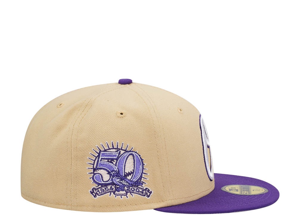 New Era Baltimore Orioles 50th Anniversary Vegas Color Flip Two Tone Edition 59Fifty Fitted Casquette