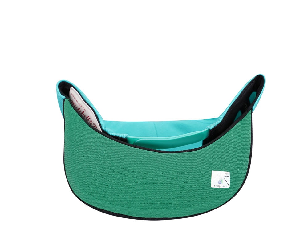 Mitchell & Ness San Antonio Spurs Team Two Tone 2.0 Teal Snapback Casquette