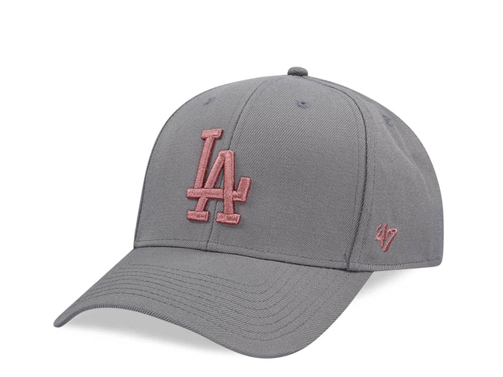 47Brand Los Angeles Dodgers Dark Gray MVP Snapback Casquette