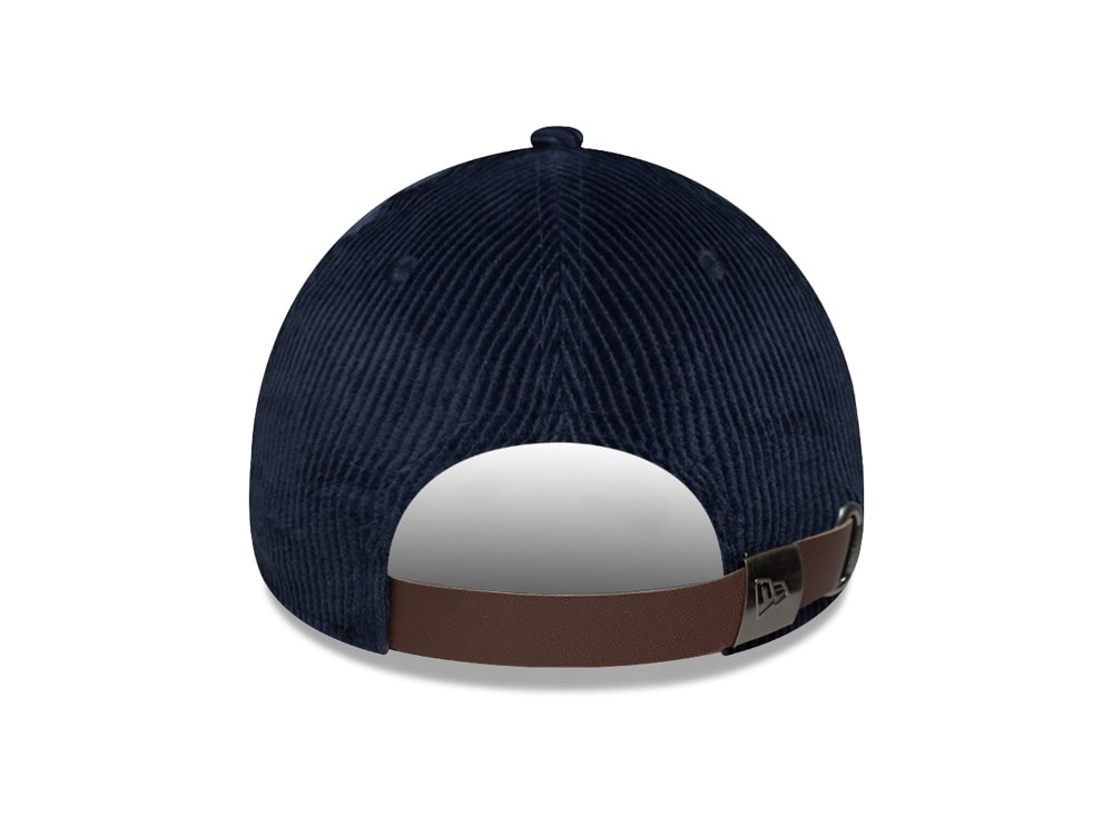New Era Detroit Tigers Navy Corduroy 9Forty A Frame Strapback Casquette