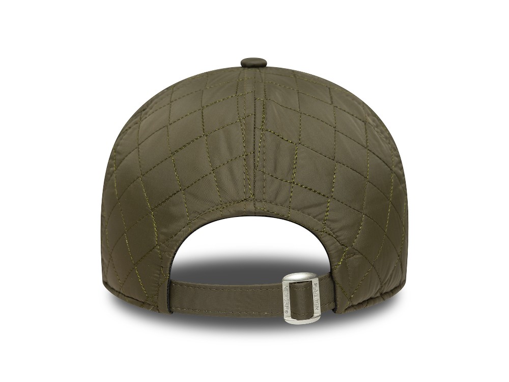 New Era Los Angeles Dodgers Quilted Olive 9Twenty Snapback Casquette