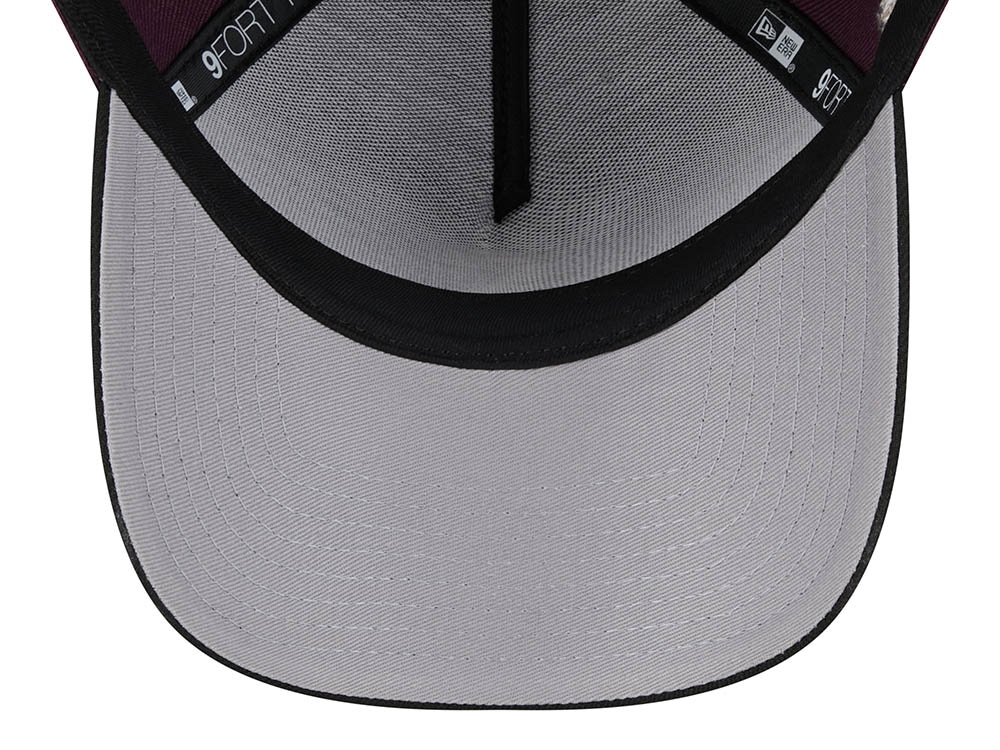 New Era Seattle Mariners 35th Anniversary Two Tone Plum 9Forty A Frame Snapback Casquette