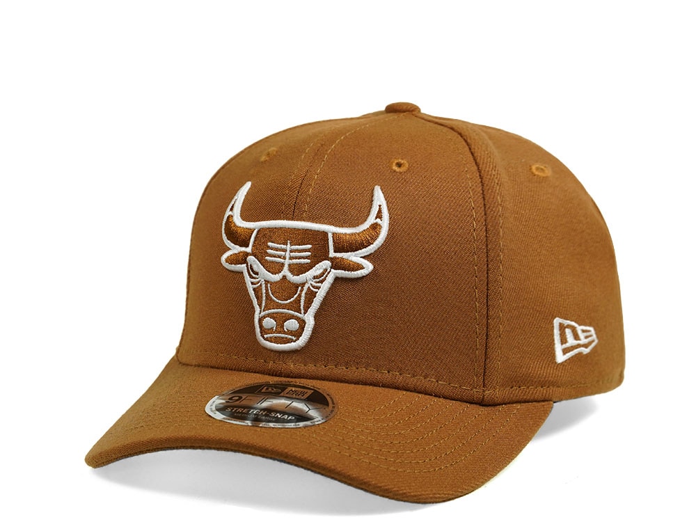 New Era Chicago Bulls Toasted Peanut Edition 9Fifty Stretch Snapback Casquette