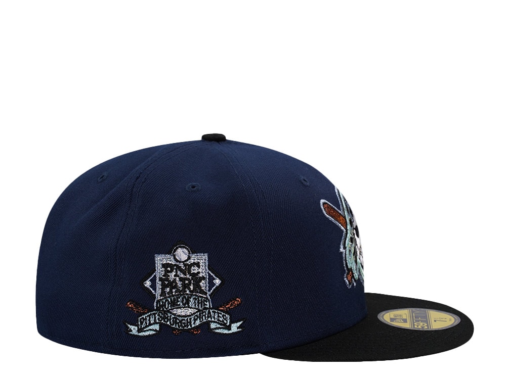 New Era Pittsburgh Pirates PNC Park Ocean Blue Two Tone Edition 59Fifty Fitted Casquette