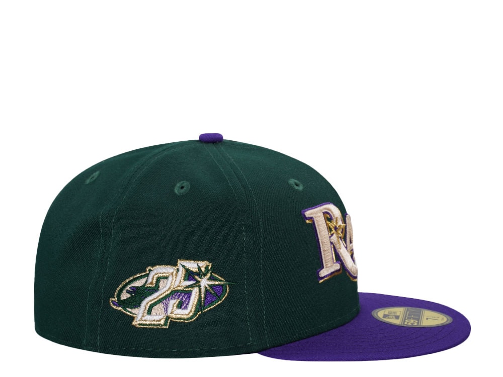New Era Tampa Bay Rays 25th Anniversary Legend Two Tone Edition 59Fifty Fitted Casquette