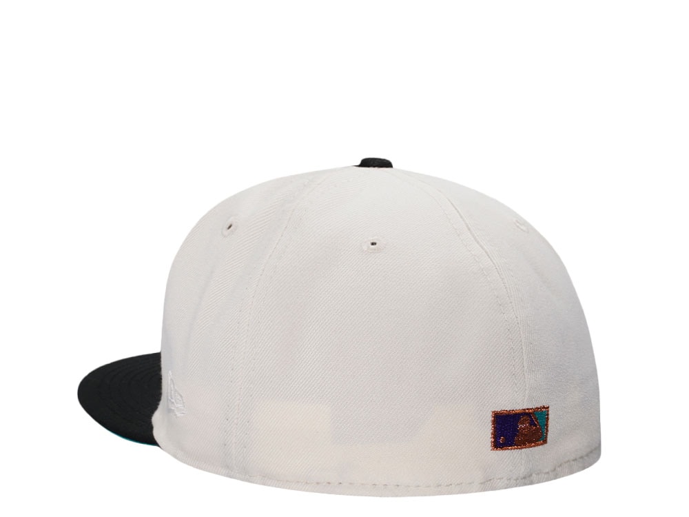 New Era Arizona Diamondbacks 10th Anniversary Chrome Black Two Tone Edition 59Fifty Fitted Casquette