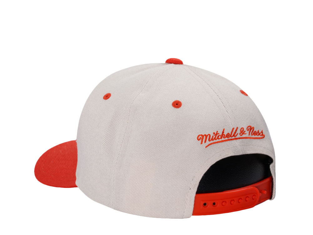 Mitchell & Ness Philadelphia Flyers Chrome Two Tone Pro Crown Fit Snapback Casquette