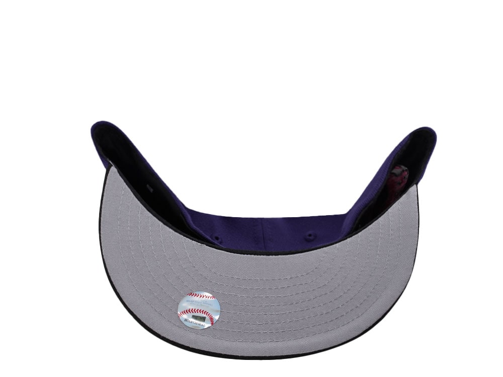 New Era Los Angeles Dodgers World Series Champions 2024 Purple Two Tone Edition 59Fifty Fitted Casquette