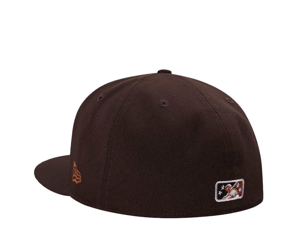 New Era Down East Wood Ducks Brown Prime Edition 59Fifty Fitted Casquette
