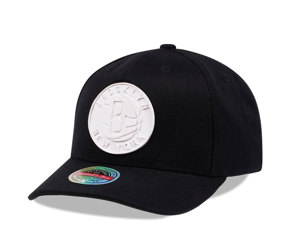 Mitchell & Ness Brooklyn Nets Casper Red Line Flex Snapback Casquette