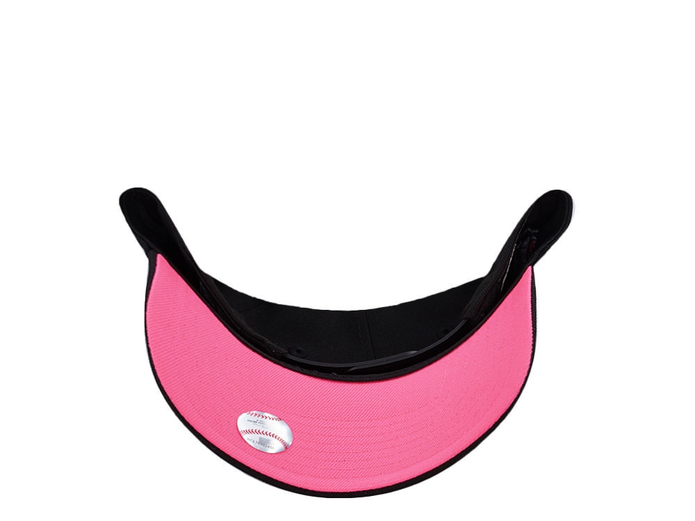 New Era Arizona Diamondbacks Inaugural Season Pink Glow Black Prime Edition 9Forty A Frame Snapback Casquette