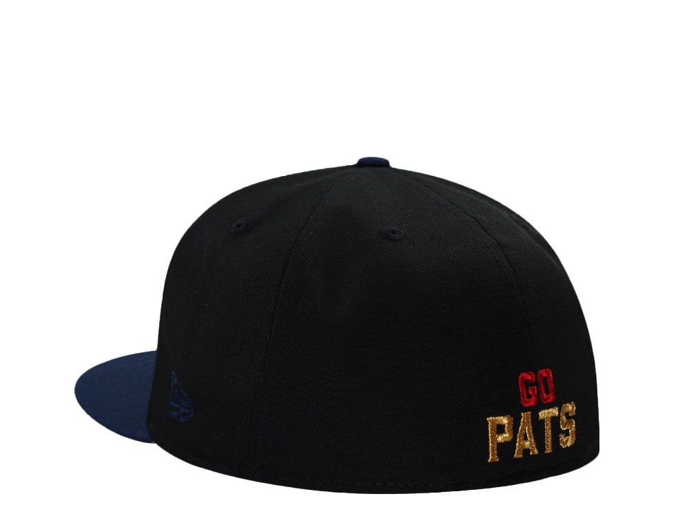 New Era New England Patriots Draft 2000 Legends Black Two Tone Edition 59Fifty Fitted Casquette