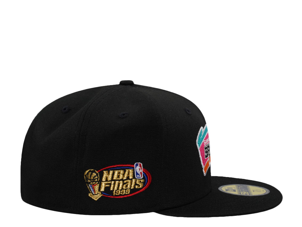 New Era San Antonio Spurs NBA Finals 1999 Black Prime Edition 59Fifty Fitted Casquette